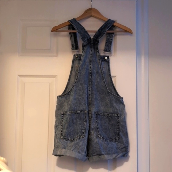 Gap Women's Denim Short Overalls - XS - Petite - Picture 2 of 2